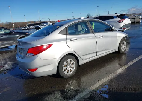 2016 Hyundai Accent Se z USA, uszkodzony, nr VIN KMHCT4AE7GU116686